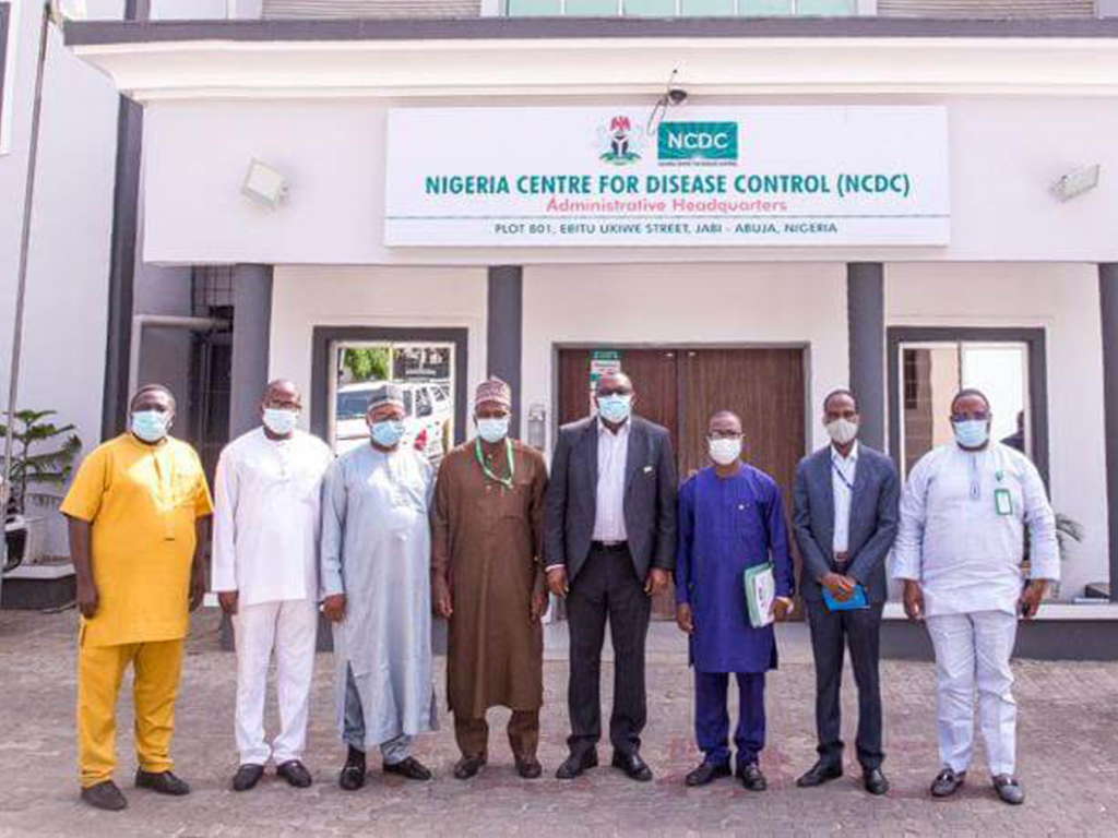 APHPN President and FCT branch members visit Nigeria Centre for Disease Control.