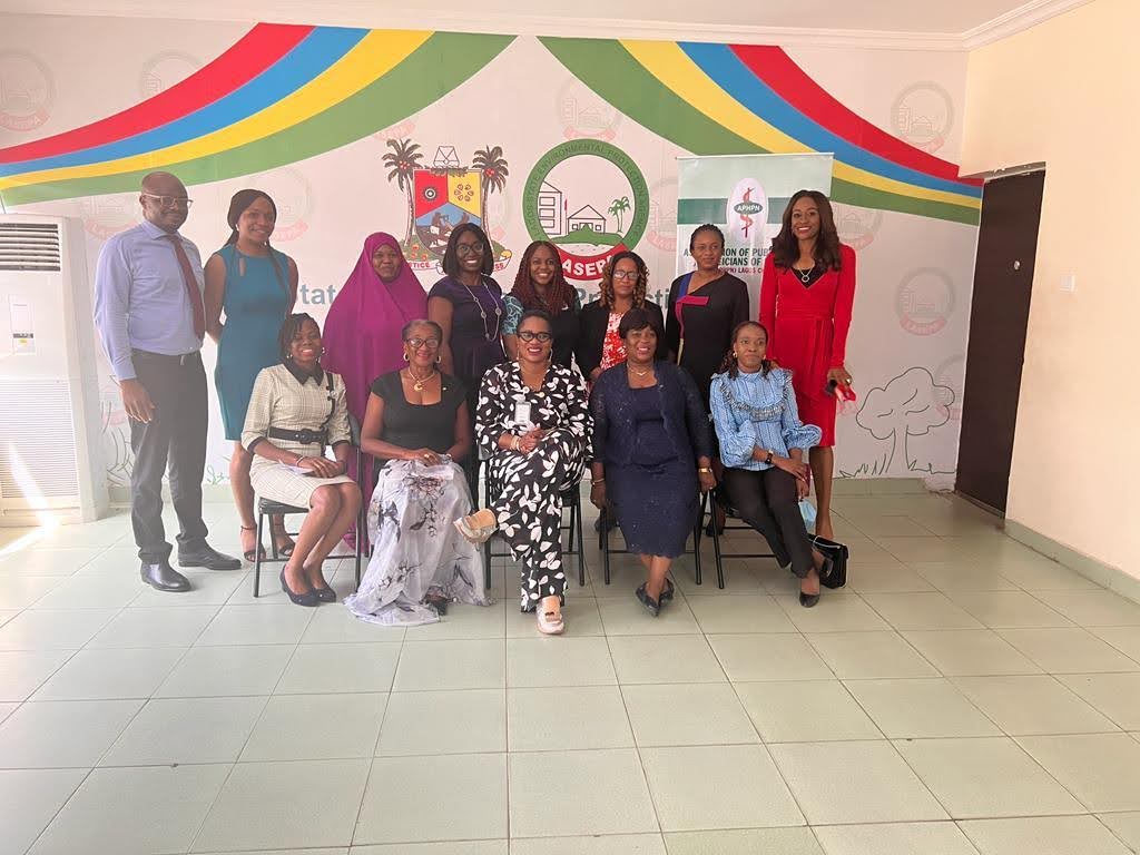 Association of Public Health Physicians of Nigeria (APHPN), Lagos State Branch’s Press Conference with the General Manager (GM), Lagos State Environmental Protection Agency (LASEPA), Dr Dolapo Fasewa on World Health Day – April 7th, 2022