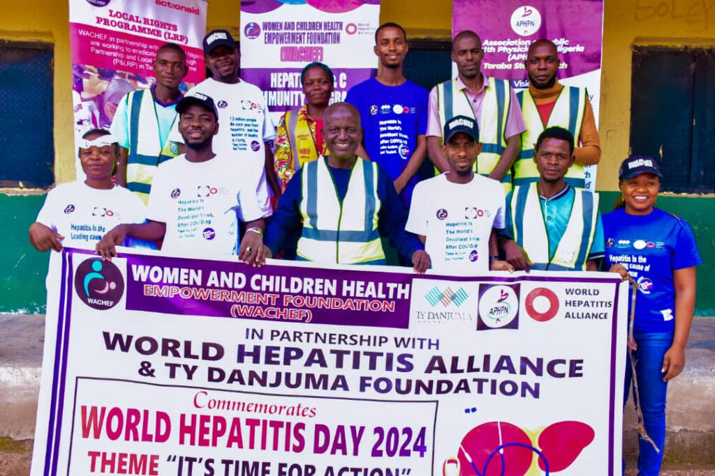 APHPN Taraba State Branch World Hepatitis Day 2024