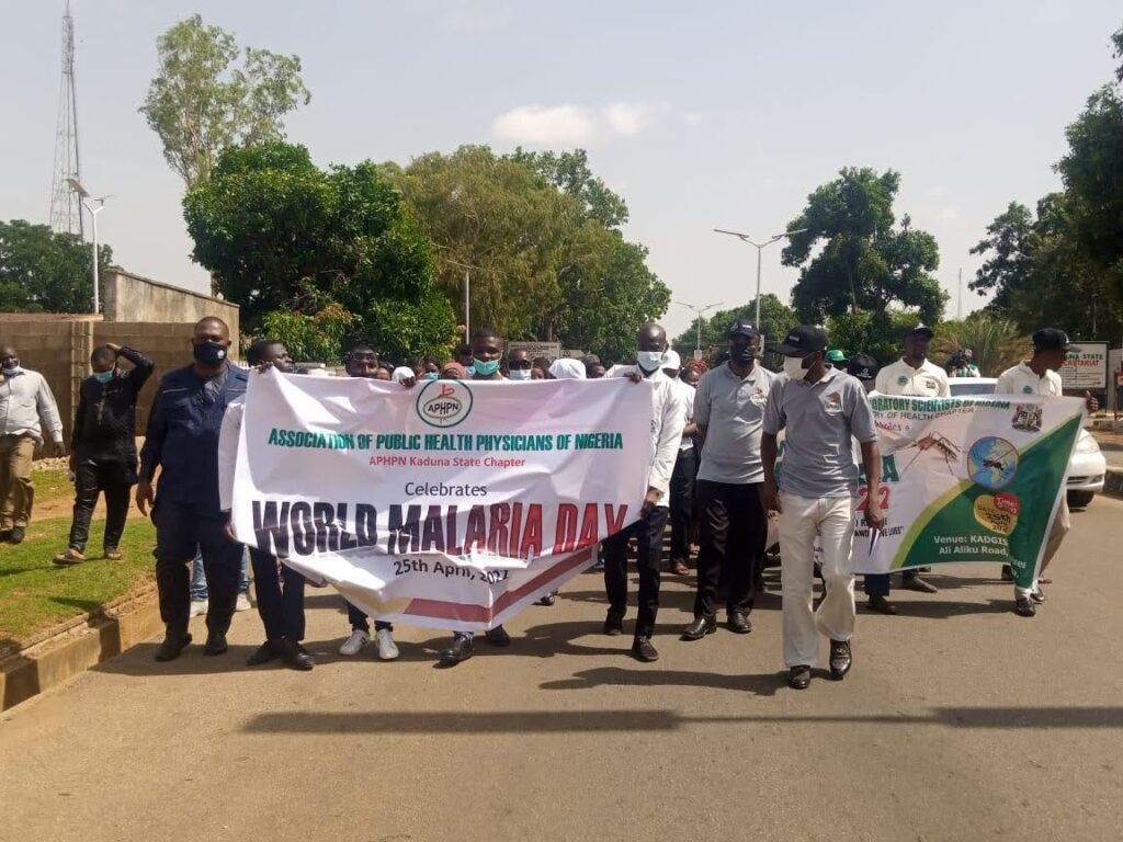 WORLD MALARIA DAY 2022 REPORT: APHPN KADUNA STATE CHAPTER